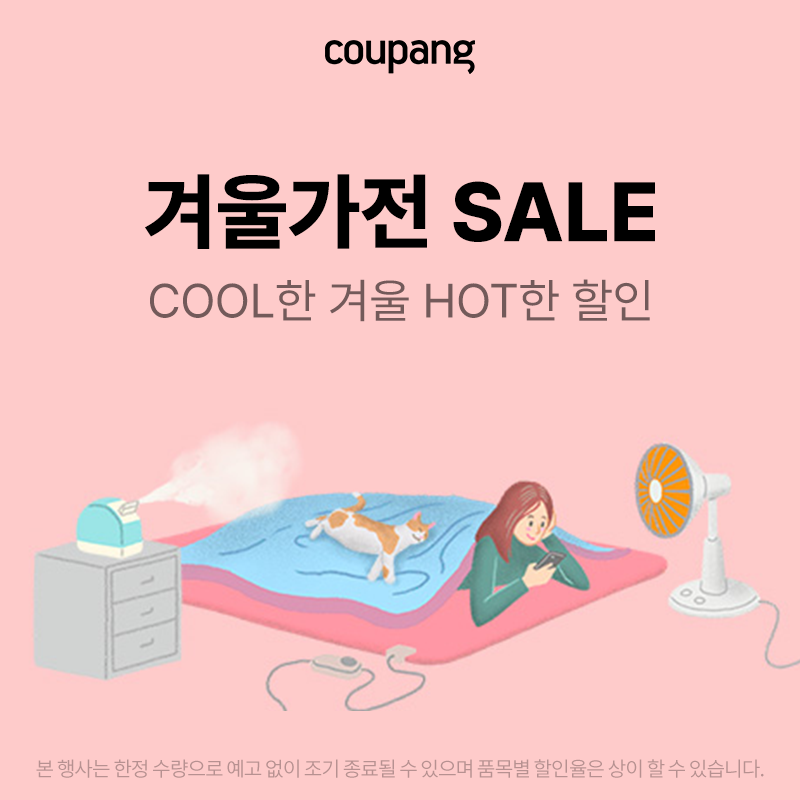 가전디지털, 겨울가전 SALE